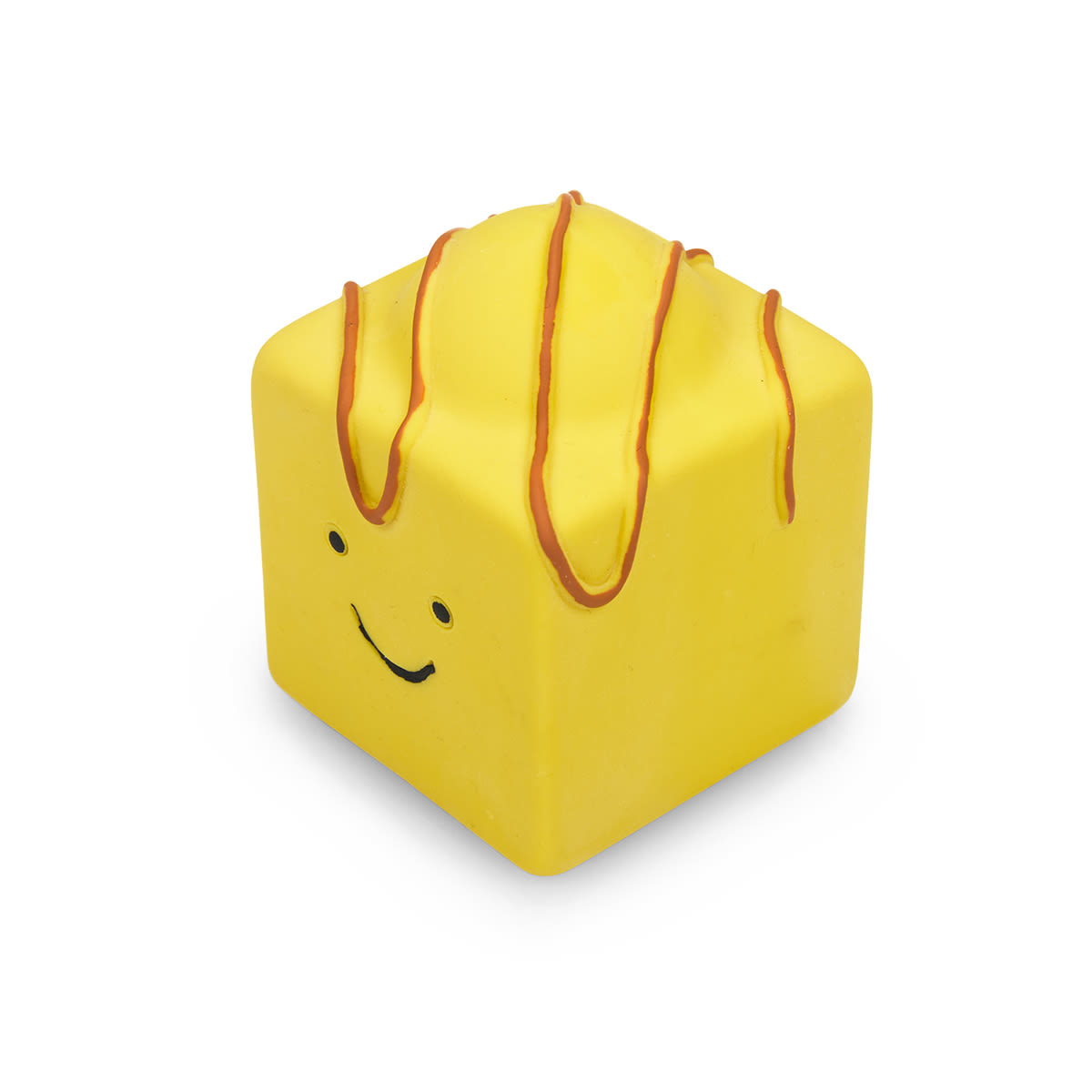 Petface Fondant Fancy Latex Yellow Dog Toy