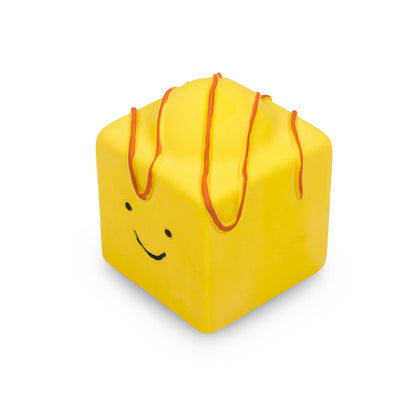 Petface Fondant Fancy Latex Yellow Dog Toy