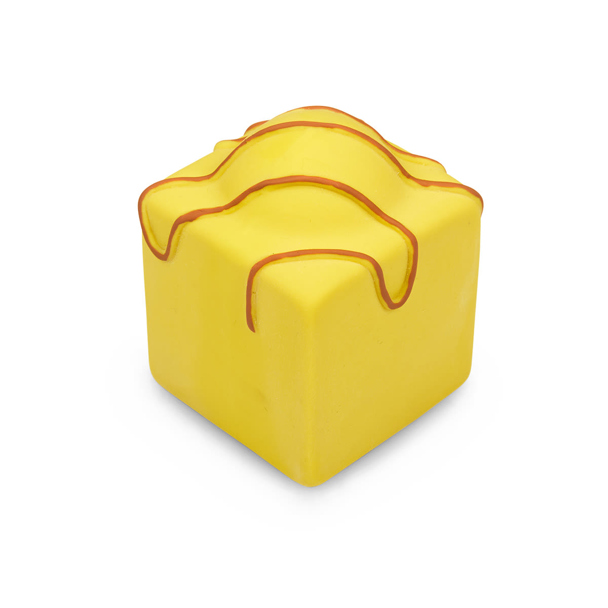 Petface Fondant Fancy Latex Yellow Dog Toy