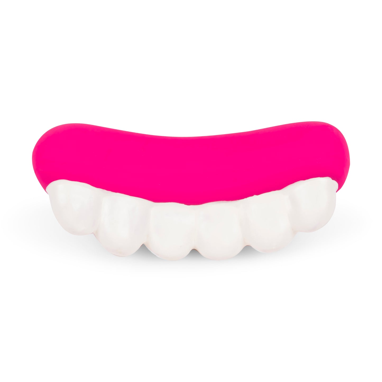 Petface Pearly White The Teeth Sweet Latex White Dog Toy