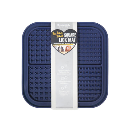 Rosewood Square Shape Dog Lick Mat