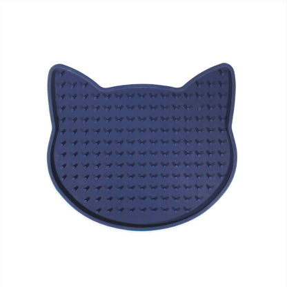Rosewood Cat Head Shape Lick Mat