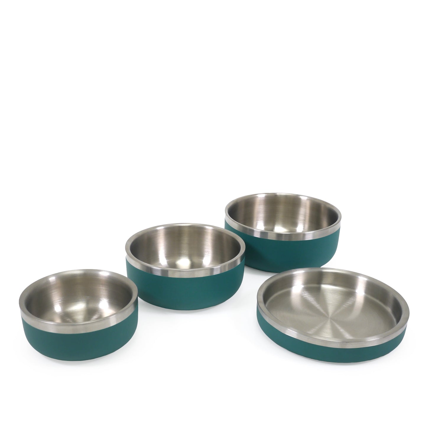 Rosewood Double Wall Stainless Steel Bowl - 350ml
