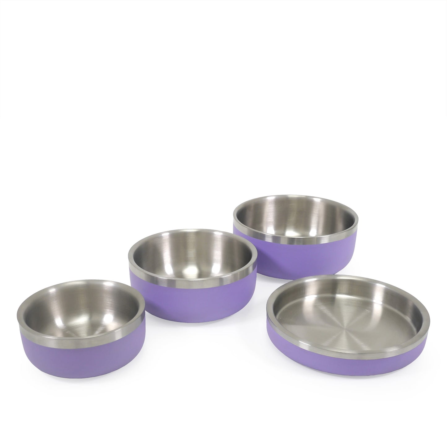 Rosewood Double Wall Stainless Steel Bowl - 350ml