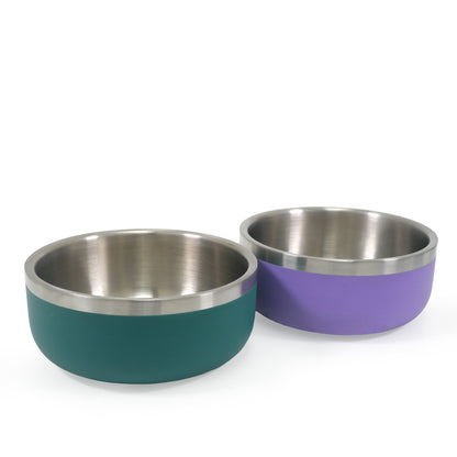 Rosewood Double Wall Stainless Steel Bowl - 700ml