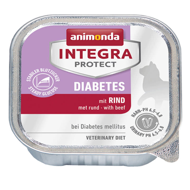 Animonda Integra Protect Diabetes Foil Beef Cat Food