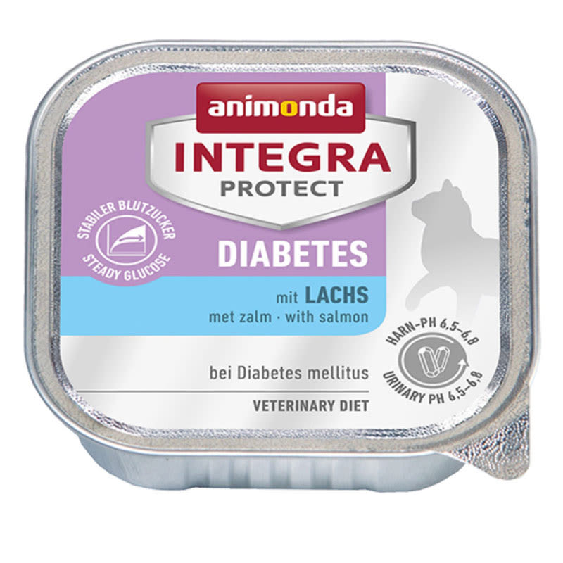 Animonda Integra Protect Diabetes Foil Salmon Cat Food