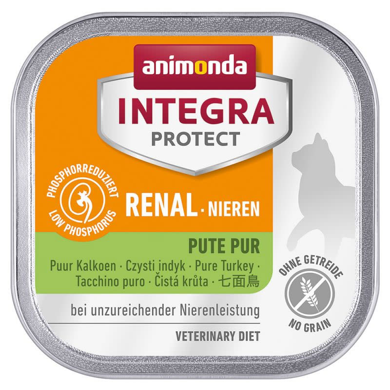 Animonda Integra Protect Renal Foil Pure Turkey Cat Food