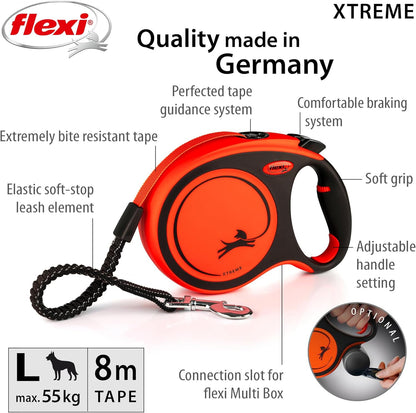 Flexi Xtreme Dog Lead 8m Tape