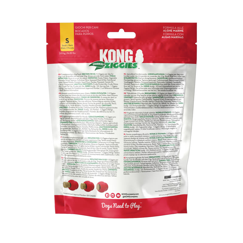 KONG Ziggies Enhanced Dog Treats