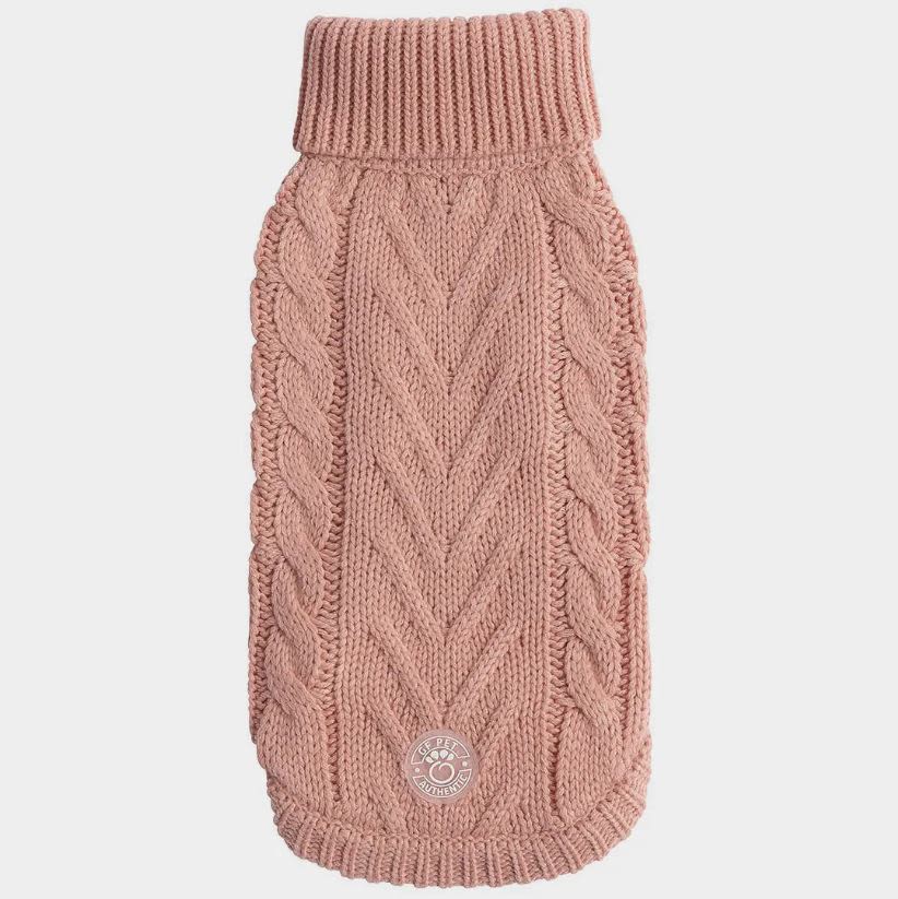 GF Pet Chalet Pink Dog Sweater