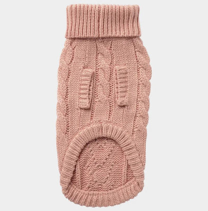 GF Pet Chalet Pink Dog Sweater