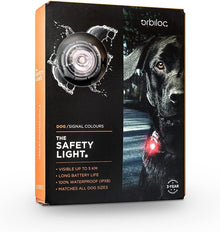 Orbiloc Dog White Dual Safety Light