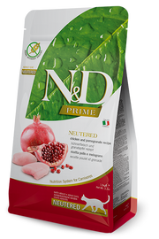 N&D Prime Chicken & Pomegranate Neutered Adult Dry Cat Food