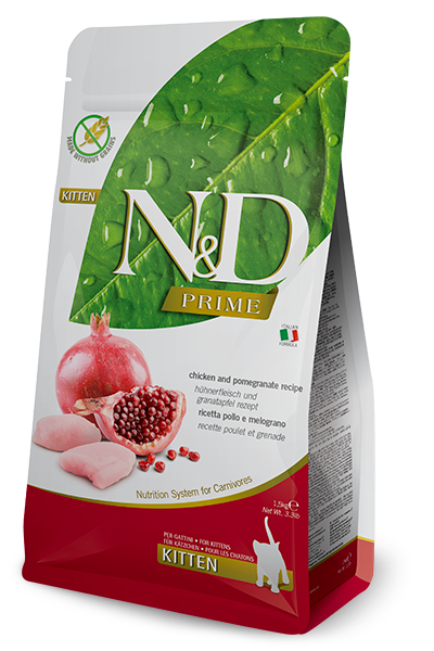 N&D Prime Chicken & Pomegranate Kitten Dry Cat Food