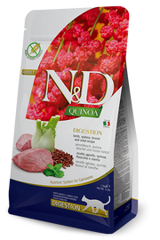 N&D Quinoa Digestion, Lamb & Fennel Adult Dry Cat Food