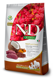 N&D Quinoa Skin & Coat, Venison & Coconut Adult Med/Maxi Dry Dog Food