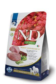 N&D Quinoa Weight Management Lamb & Broccoli Adult Mini Dry Dog Food