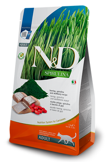 N&D Spirulina Herring Adult Dry Cat Food
