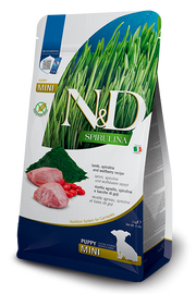 N&D Spirulina Lamb Puppy Mini Dry Dog Food