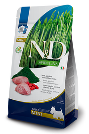 N&D Spirulina Lamb Adult Mini Dry Dog Food