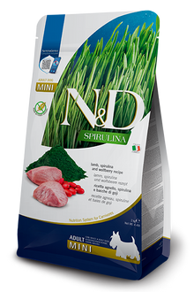 N&D Spirulina Lamb Adult Mini Dry Dog Food