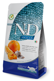 N&D Ocean Herring Pumpkin & Orange Adult Dry Cat Food