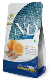 N&D Ocean Herring & Orange Neutered Adult Dry Cat Food