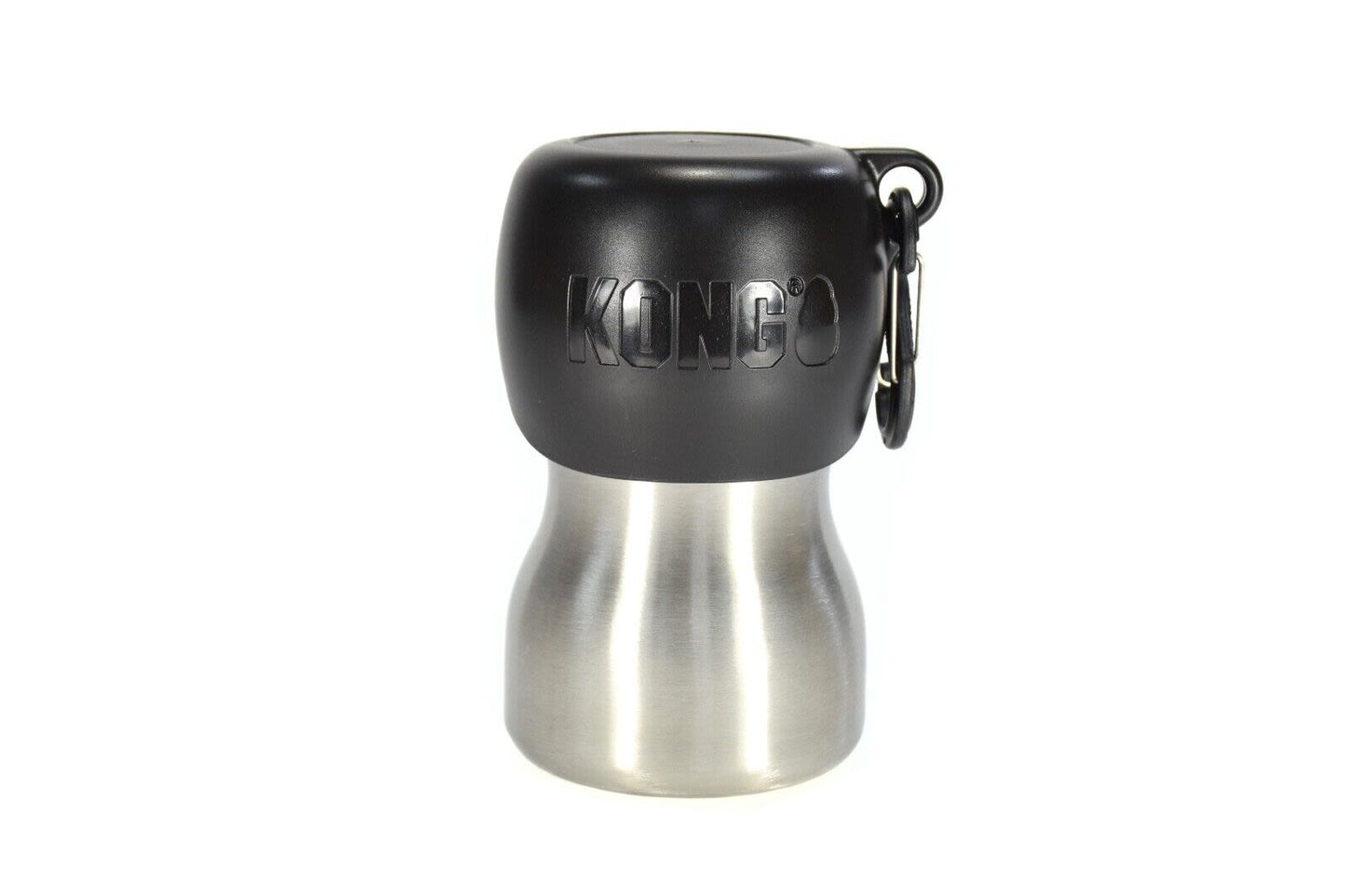 KONG H2O Stainless Steel Black Dog Water Bottle