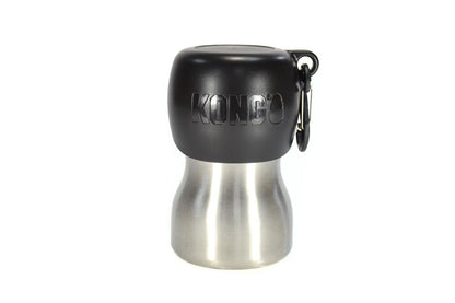 KONG H2O Stainless Steel Black Dog Water Bottle