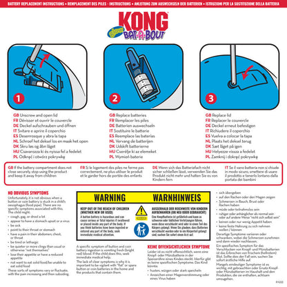 KONG Bat-A-Bout Glow Aquarium Cat Toy