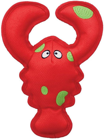 KONG Belly Flops Lobster Red Dog Toy