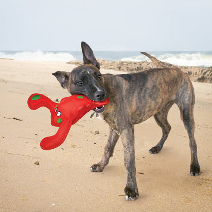 KONG Belly Flops Lobster Red Dog Toy