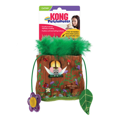 KONG Puzzlements Hideaway Multicolour Cat Toy