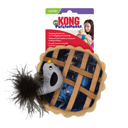 KONG Puzzlements Pie Multicolour Cat Toy