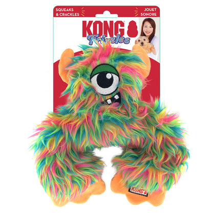 KONG Frizzle Frazzle Medium Multicolour Dog Toy