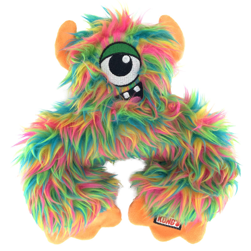 KONG Frizzle Frazzle Medium Multicolour Dog Toy