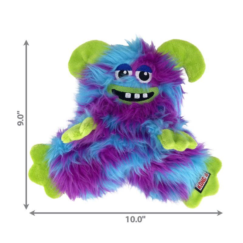 KONG Frizzle Razzle Medium Multicolour Dog Toy