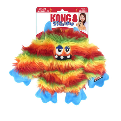 KONG Frizzle Zazzle Medium Multicolour Dog Toy