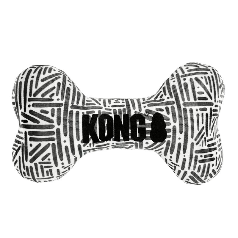 KONG Maxx Bone Medium/Large Black & White Dog Toy