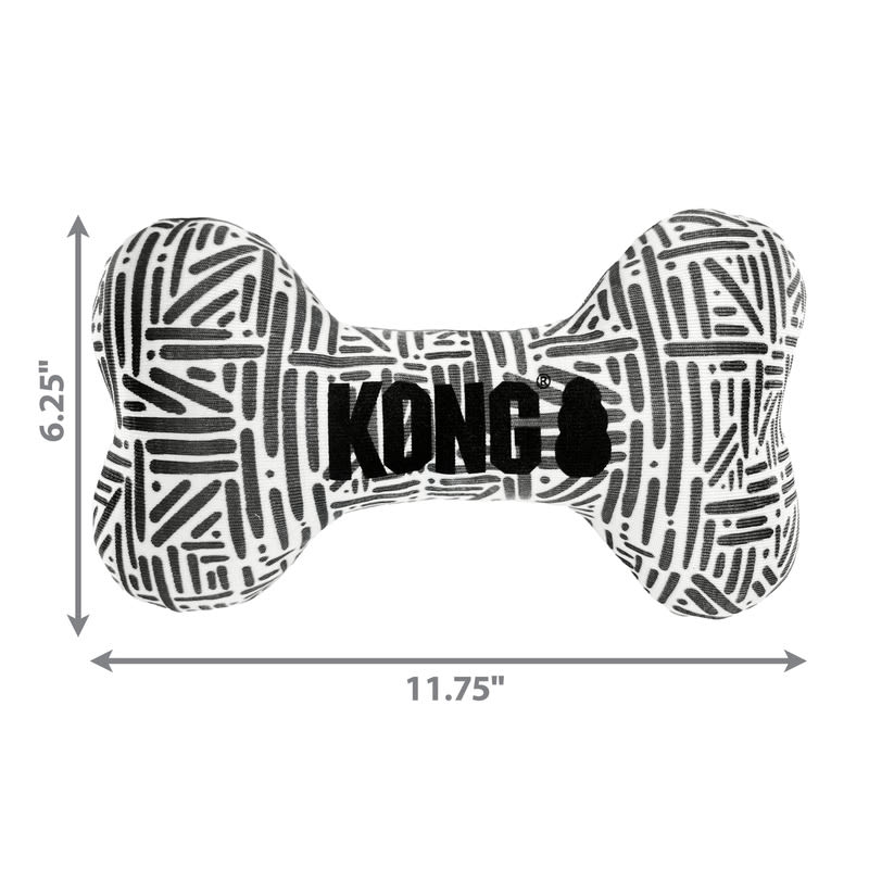 KONG Maxx Bone Medium/Large Black & White Dog Toy