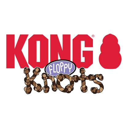 KONG Floppy Knots Elephant Dog Toy