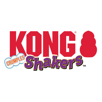 KONG Shakers Crumples Purple Sloth Dog Toy