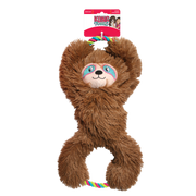 KONG Tuggz Brown Sloth Dog Toy