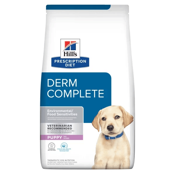 Hill's Pet Nutrition Hill'S Pet Nutrition Hill Prescription Derm Puppy Dry Dog Food pet food packaging