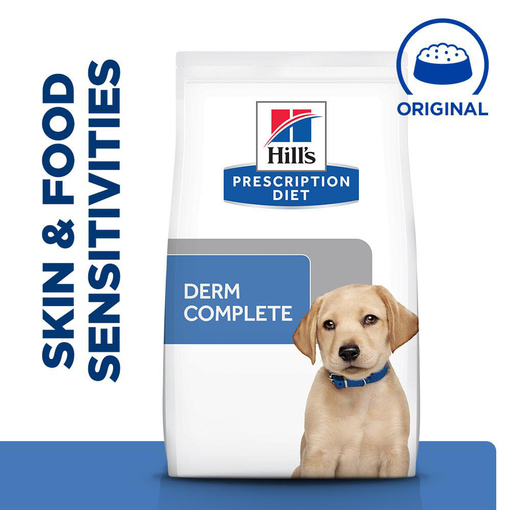 Hill's Prescription Diet Derm Complete Puppy Rice & Egg Recipe Dry Dog Food