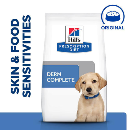Hill's Prescription Diet Derm Complete Puppy Rice & Egg Recipe Dry Dog Food