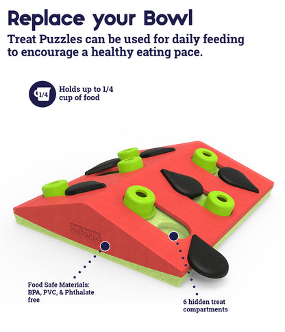 Nina Ottosson Puzzle & Play Melon Dog Toy