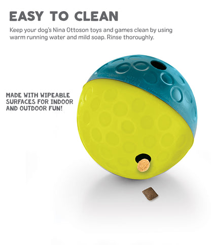 Nina Ottosson Treat Tumble Blue Puzzle Dog Toy