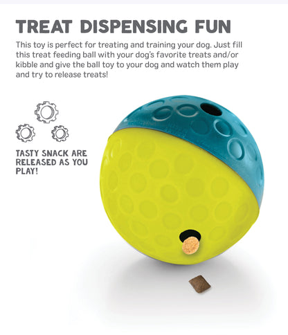 Nina Ottosson Treat Tumble Blue Puzzle Dog Toy